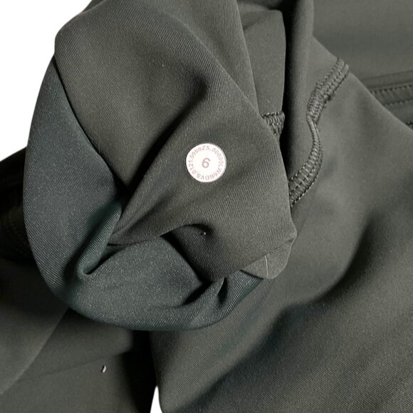 Lululemon Invigorate High-Rise Crop Leggings 23" Smoked Spruce Size 6 - Picture 6 of 6